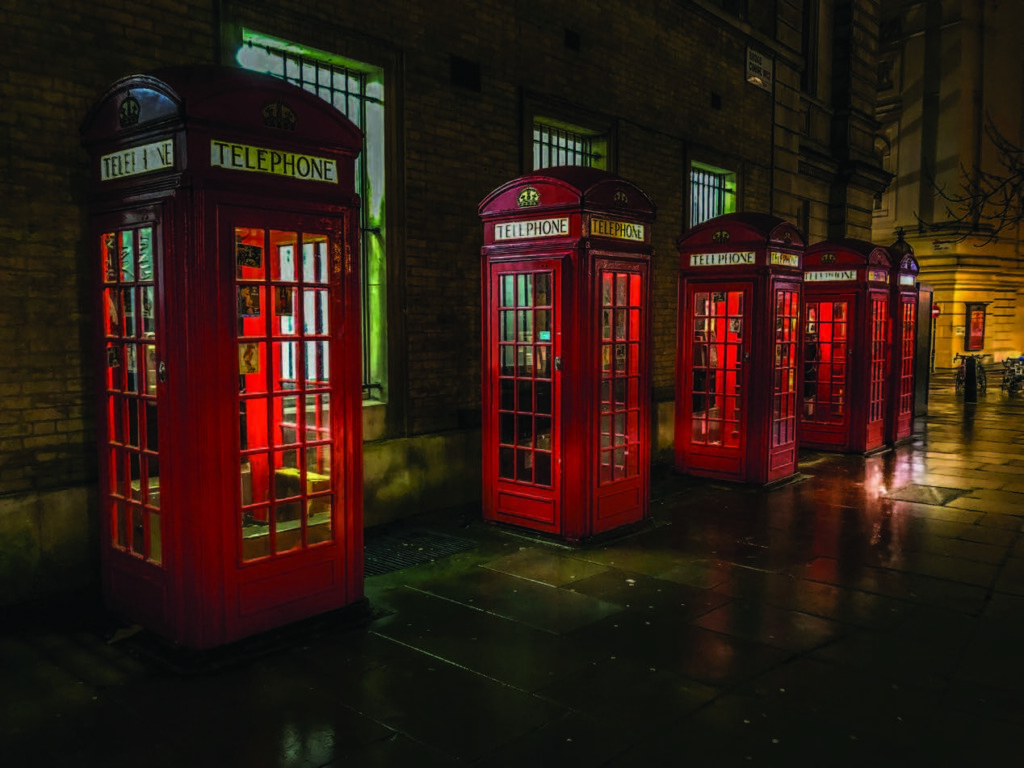 Red phonebooth